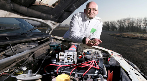 Coffee Car Full Of Beans Martin introduces his special fuel